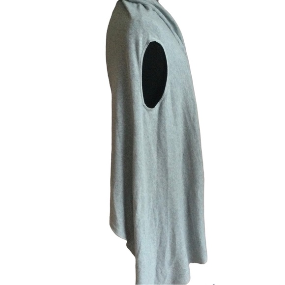 Gap Open Front Cotton gray Medium Cozy high low - Picture 11 of 11